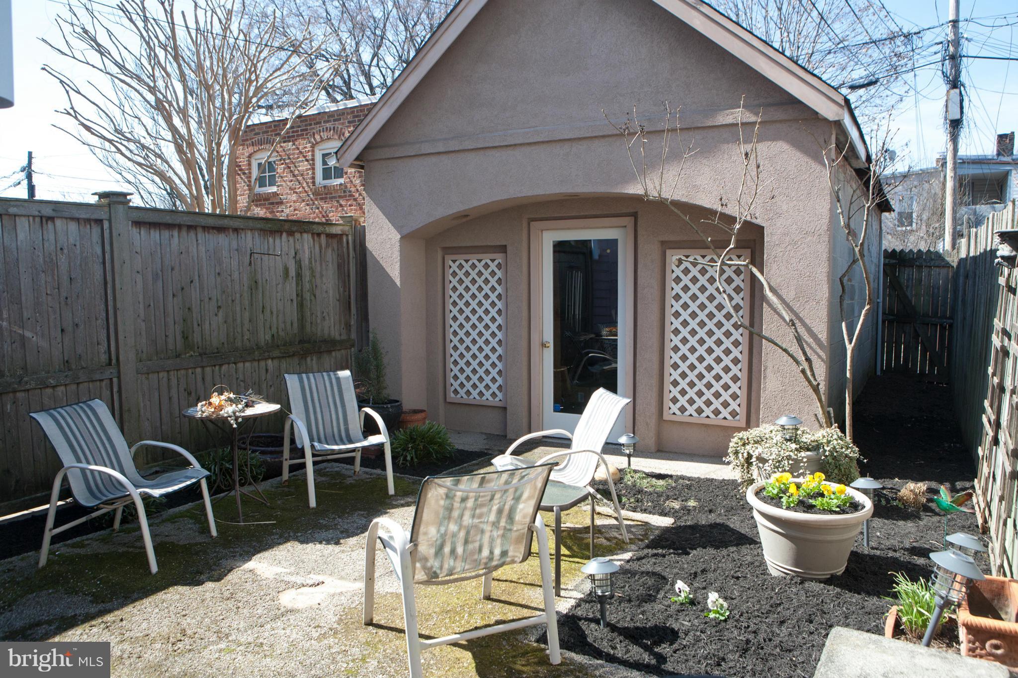 234 11th Street Northeast Washington, DC 20002 - Photo 10 of 30 Rear Patio Southwest