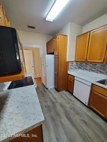 a view of front door