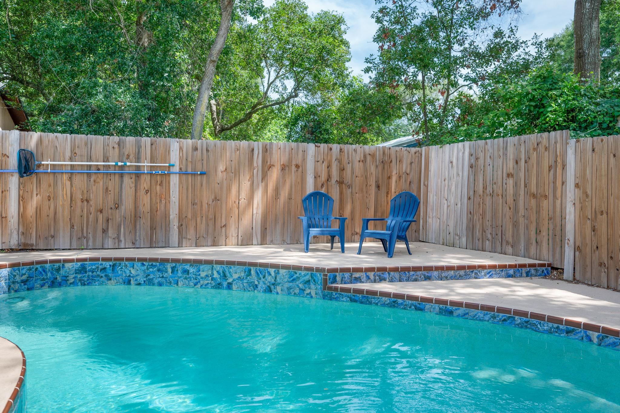 507 Gentian Road St. Augustine, FL 32086 - Photo 19 of 82 a view of garden with wooden fence