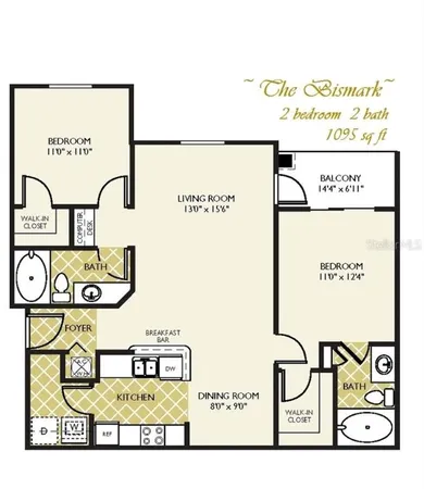 $1,595 | 2406 Courtney Meadows Court, Unit 302, Tampa, FL 33619
