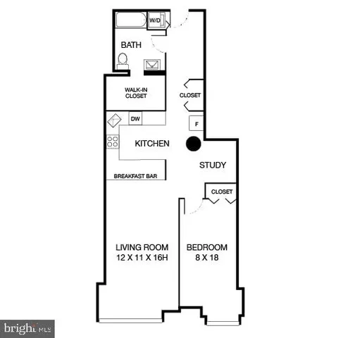 $2,767 | 2300 Walnut Street, Unit 1B625, Philadelphia, PA 19103