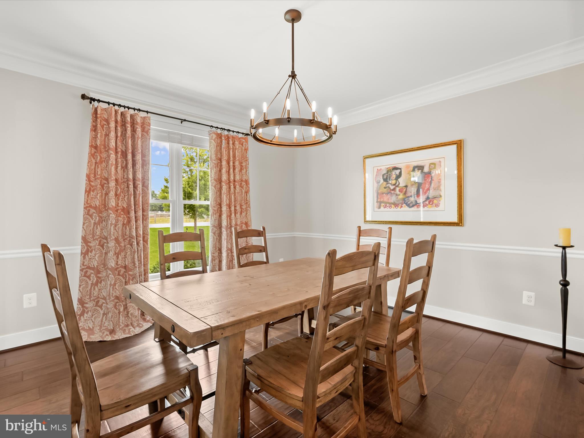 17263 Hardy Road Mount Airy, MD 21771 - Photo 16 of 98 a view of a dining room with furniture window and wooden floor
