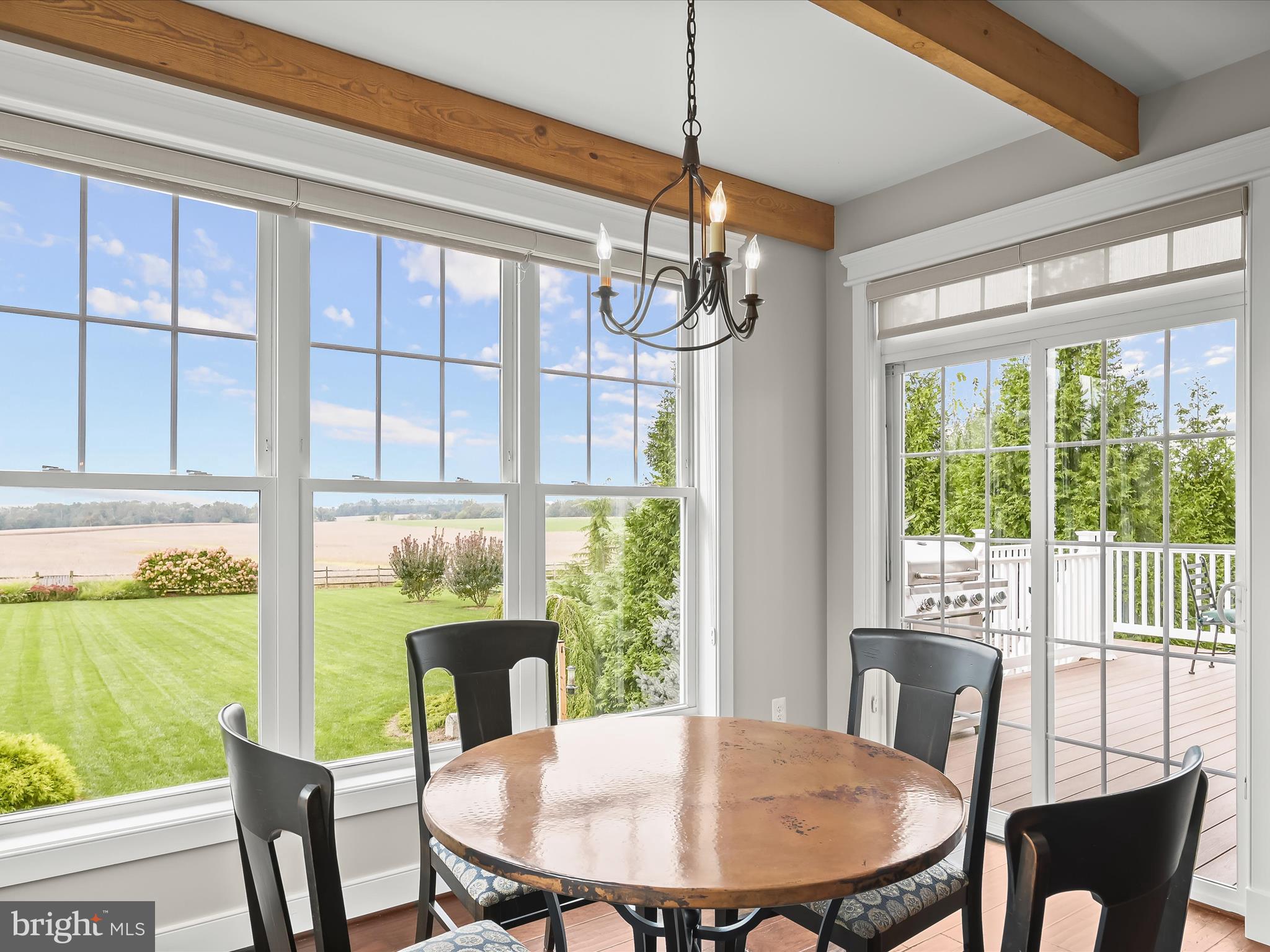 17263 Hardy Road Mount Airy, MD 21771 - Photo 27 of 98 a view of a dining room with furniture window and outside view