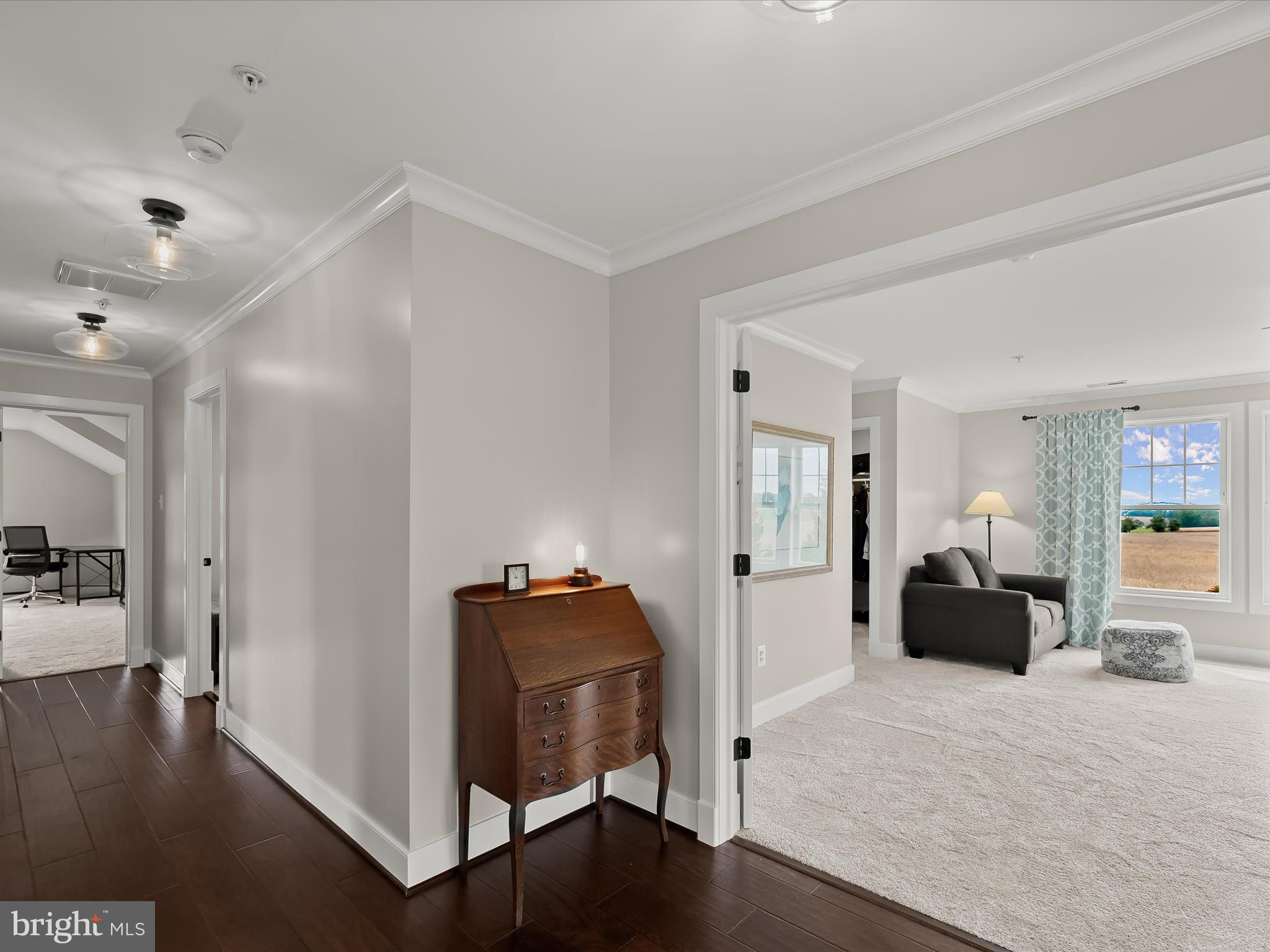17263 Hardy Road Mount Airy, MD 21771 - Photo 37 of 98 a living room with furniture and a wooden floor