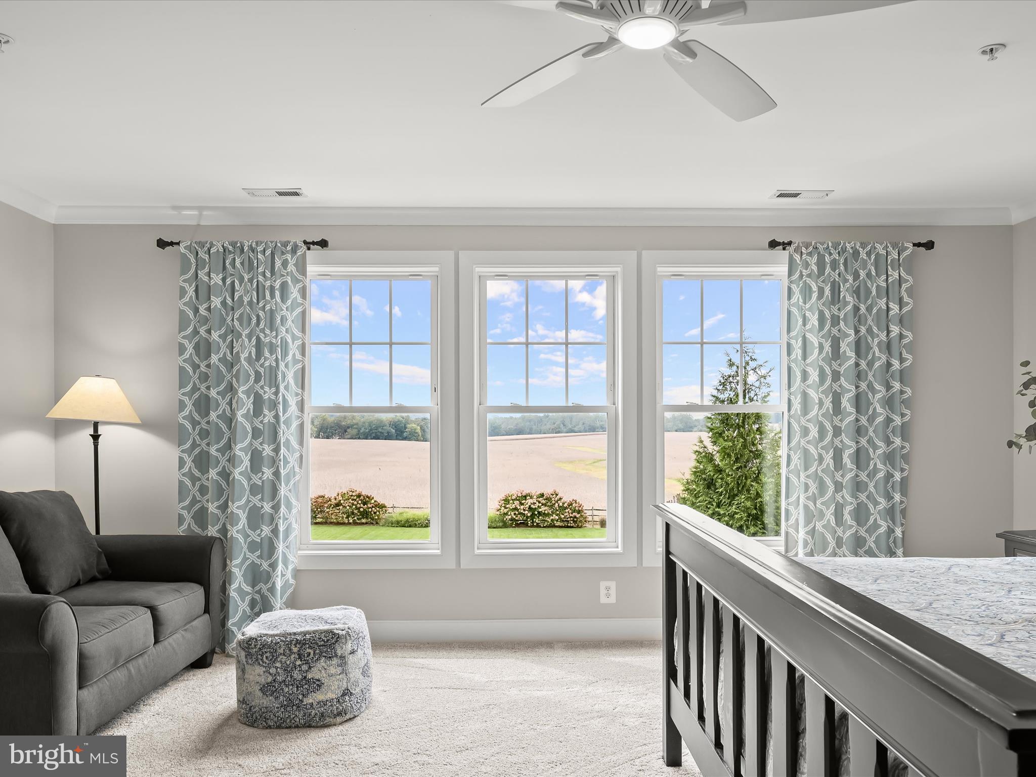 17263 Hardy Road Mount Airy, MD 21771 - Photo 43 of 98 a living room with furniture and a large window with outer view