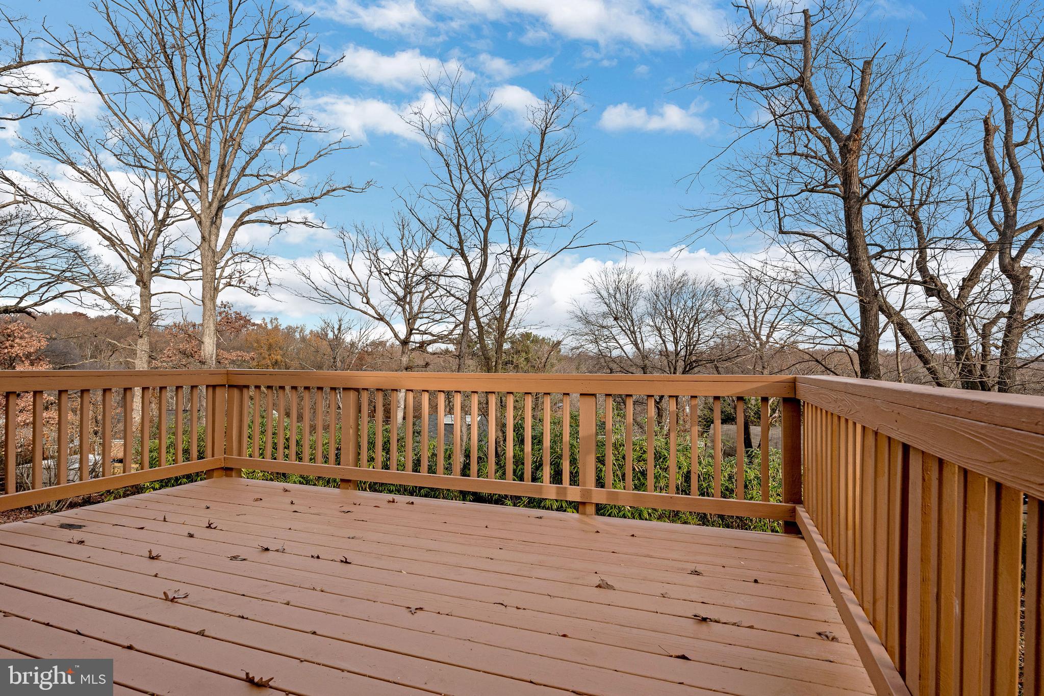 7016 Donna Circle Annandale, VA 22003 - Photo 29 of 30 a view of wooden deck and a backyard