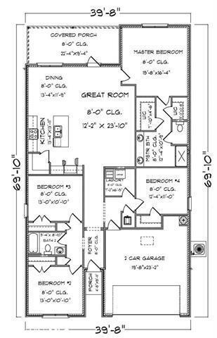 8146 Irwin Loop Daphne, AL 36526 - Photo 28 of 28 Floor Plan