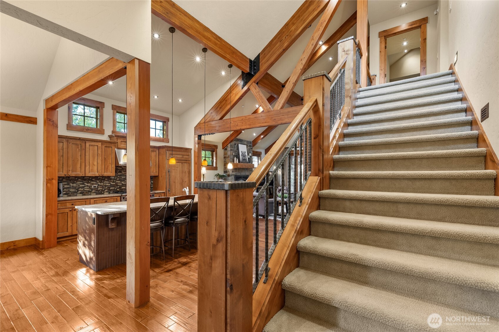 223 Cake Cle Elum, WA 98922 - Photo 20 of 33 a view of entryway and hall with wooden floor