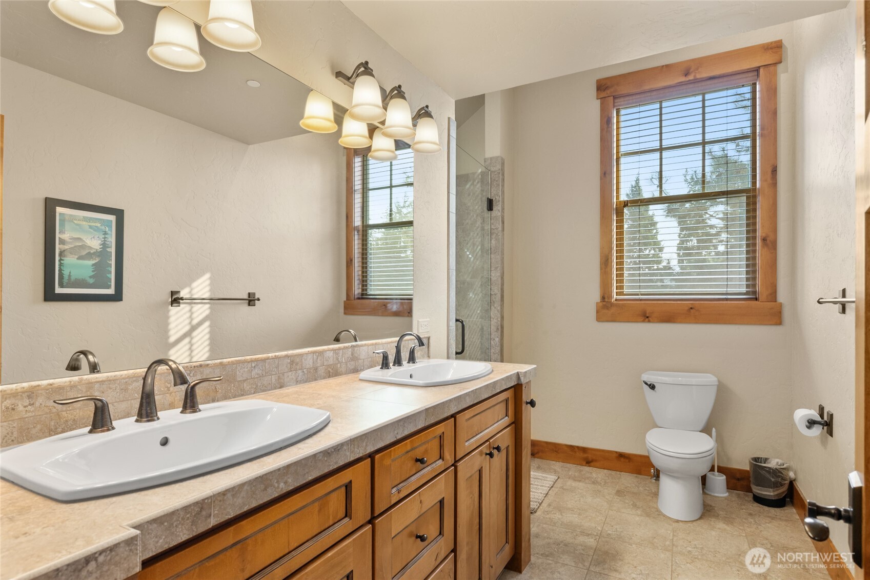 223 Cake Cle Elum, WA 98922 - Photo 23 of 33 a bathroom with a sink a toilet and a mirror