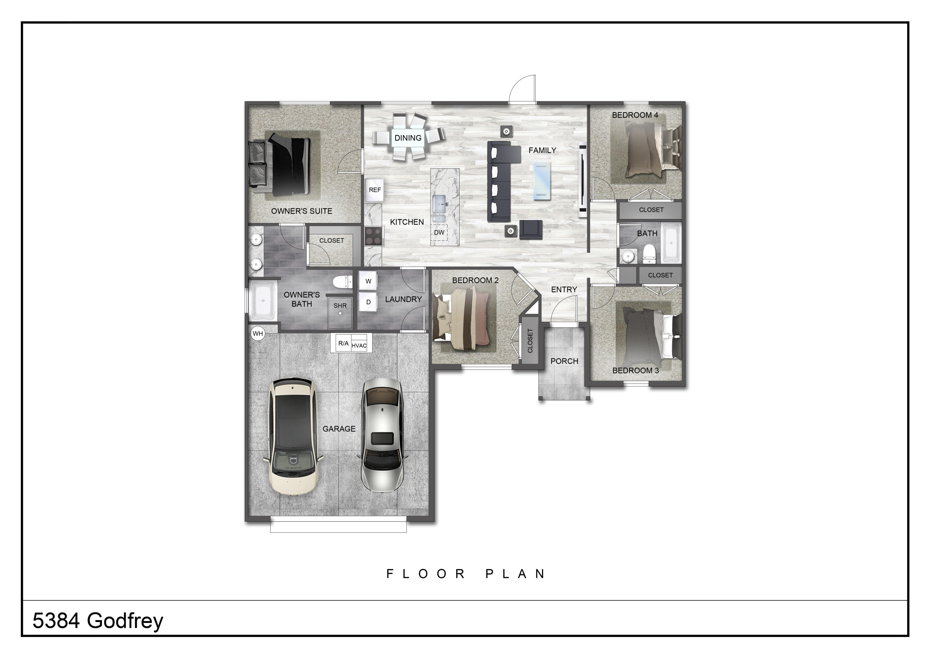 3028 Adams Road Crestview, FL 32536 - Photo 2 of 6 a picture of a floor plan