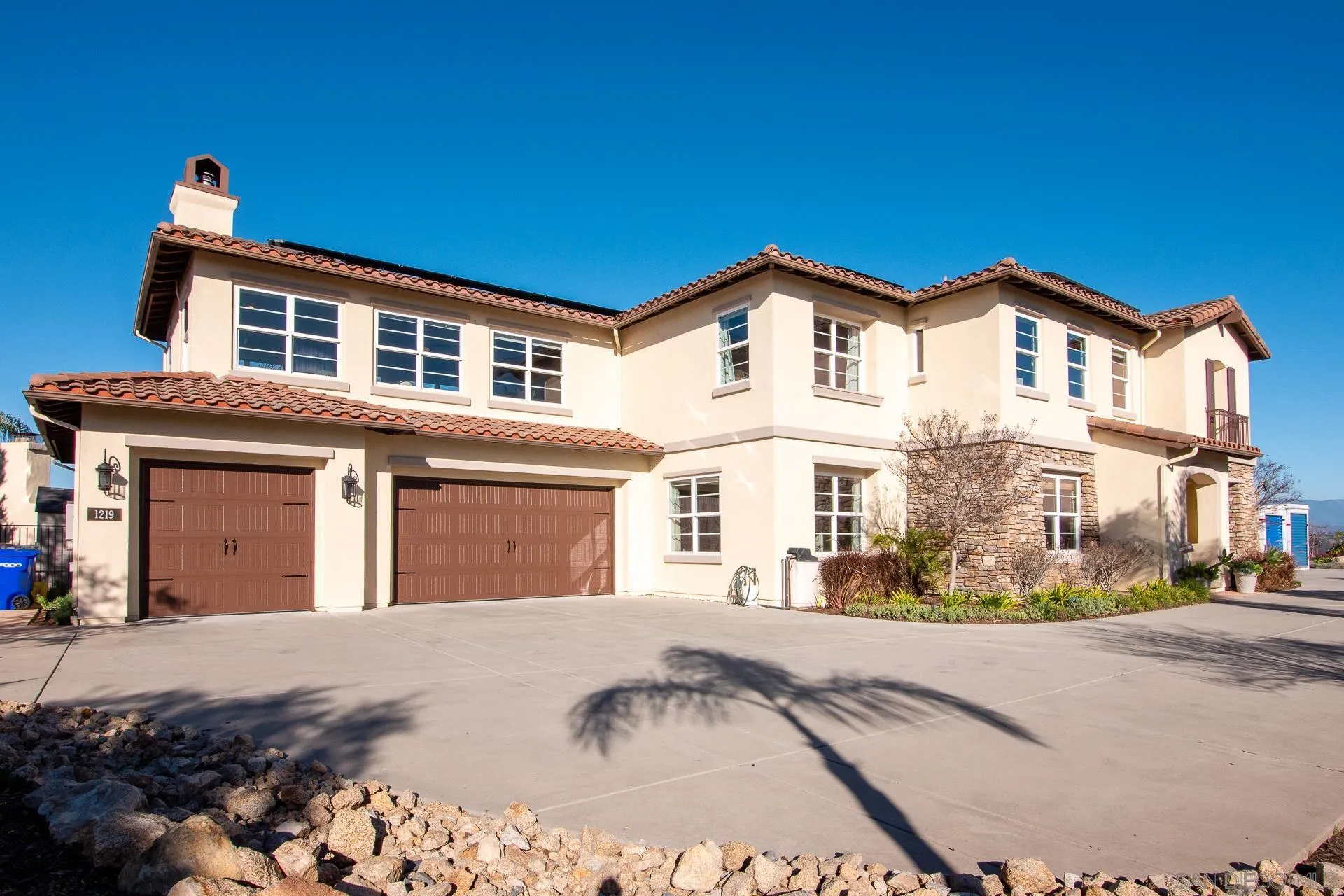 1219 Vista De Lomas Bonsall, CA 92003 - Photo 4 of 47 a front view of a house with a yard