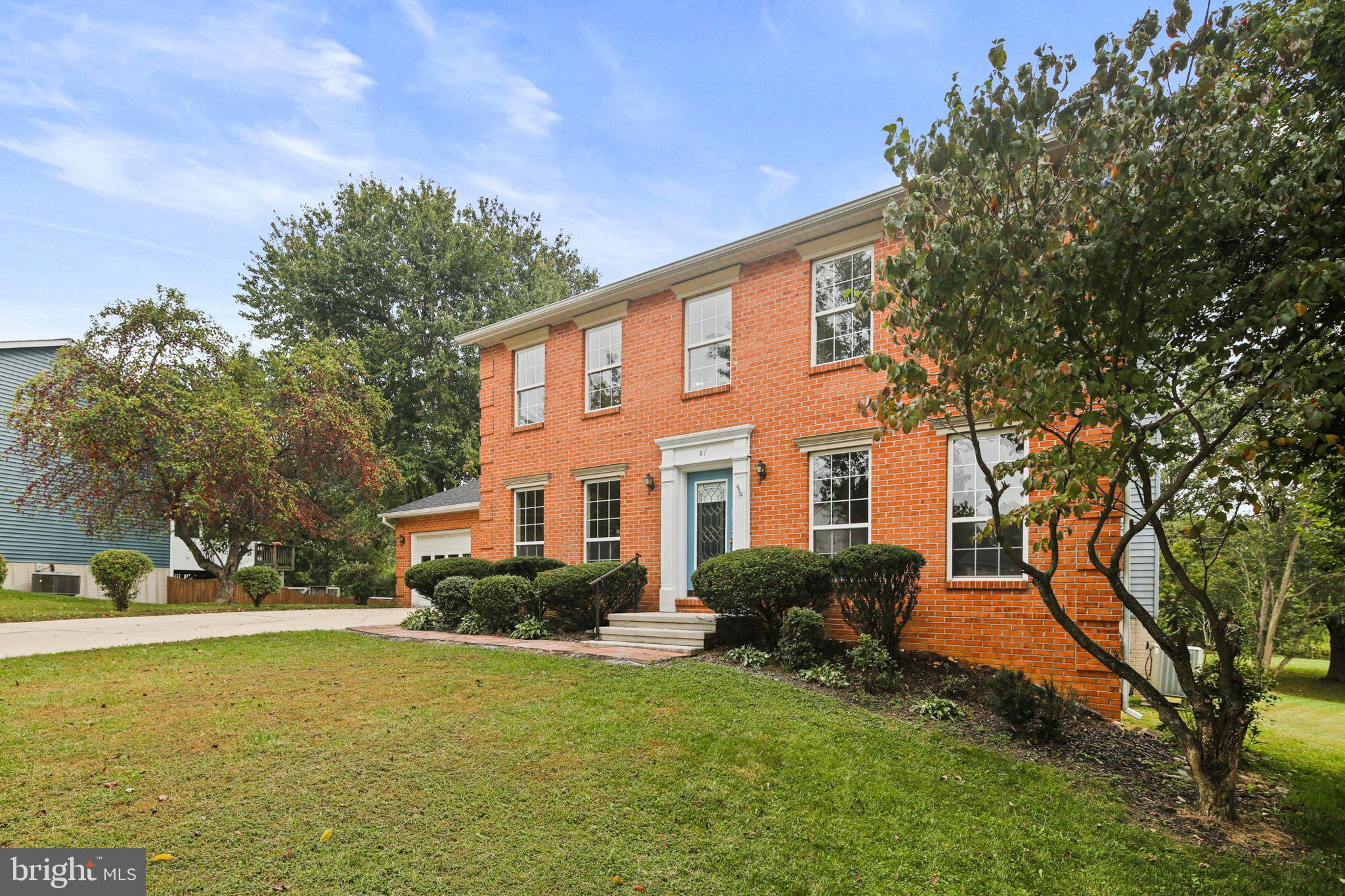 61 Marhill Court Westminster, MD 21158 - Photo 25 of 33 a front view of house with yard and green space