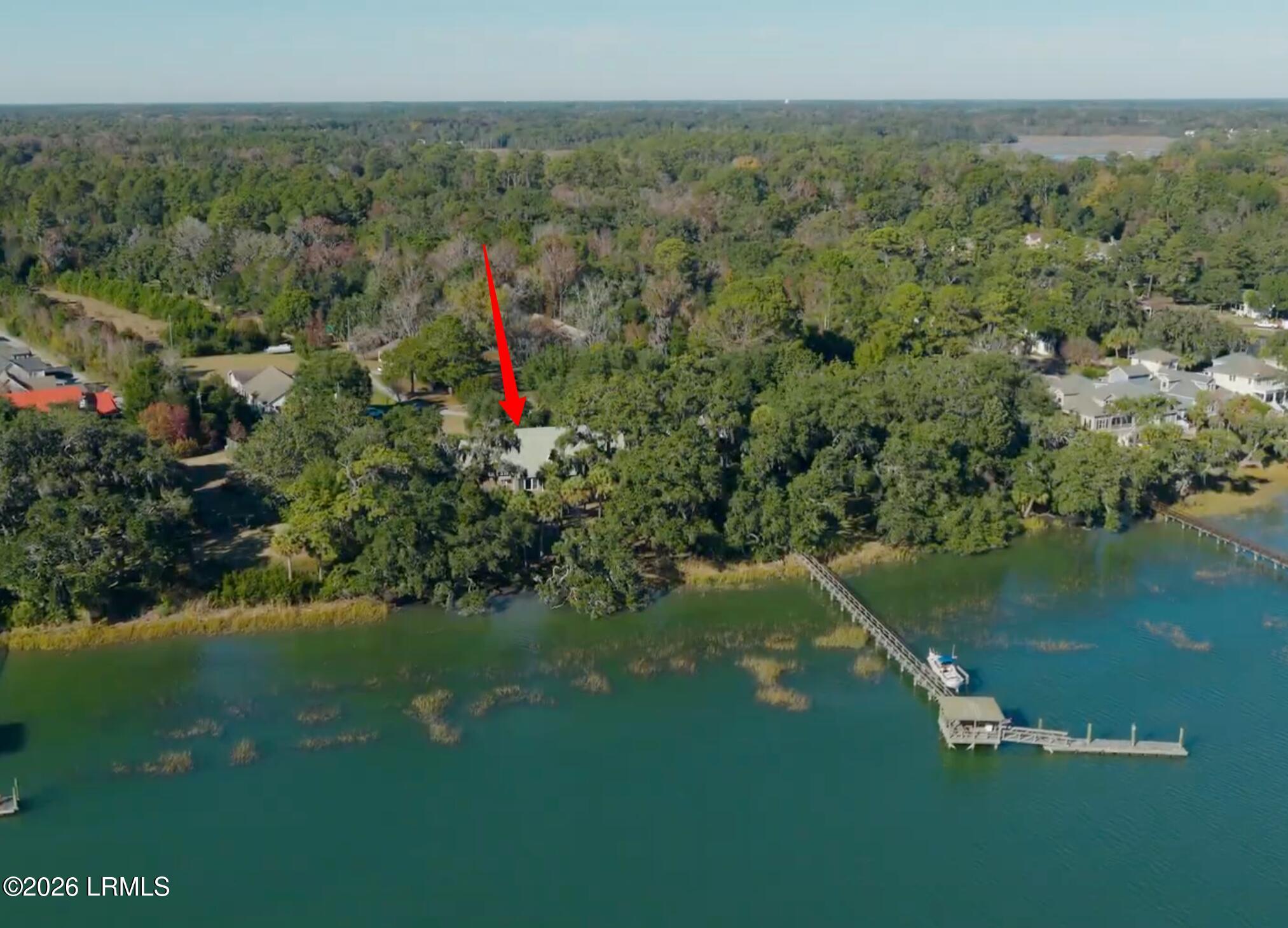 136 Retreat Plantation Beaufort, SC 29902 - Photo 2 of 54 aerial 1