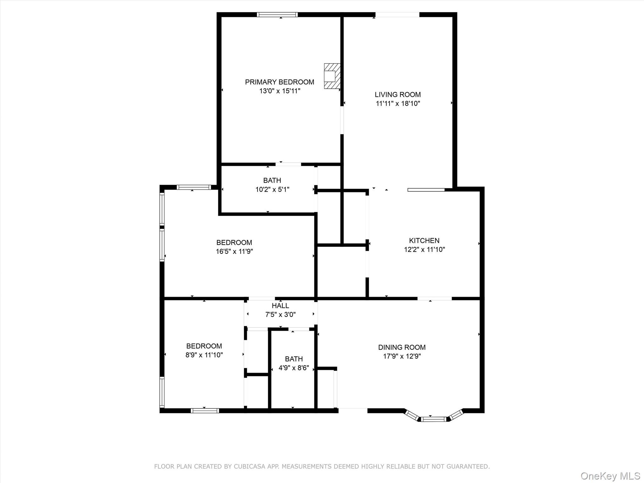 17 Perry Road Cornwall, NY 12518 - Photo 38 of 38 View of floor plan / room layout