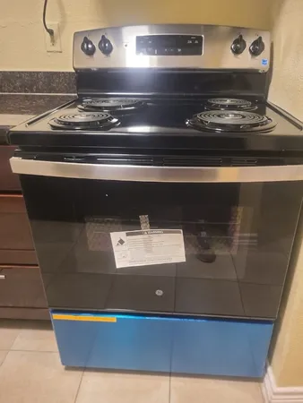 a close view of stove