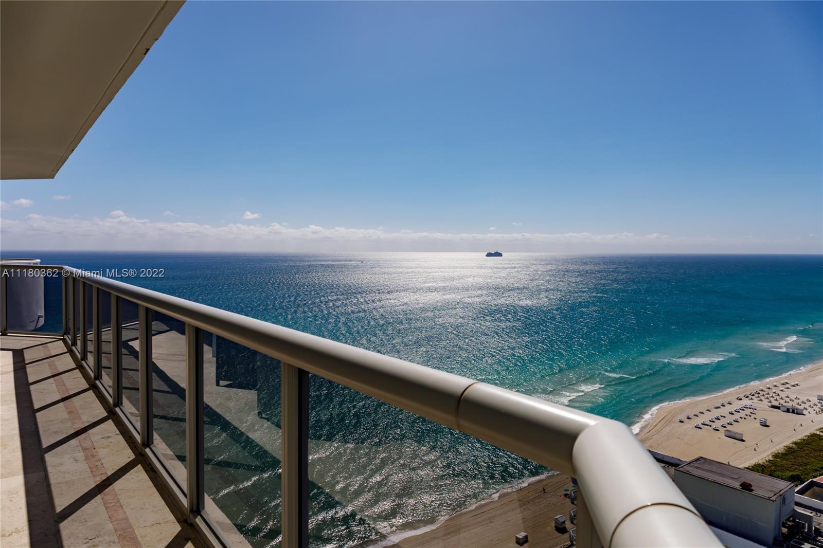 6301 Collins Avenue, Unit PH4 Miami Beach, FL 33141 - Photo 7 of 18 a view of roof deck with open kitchen