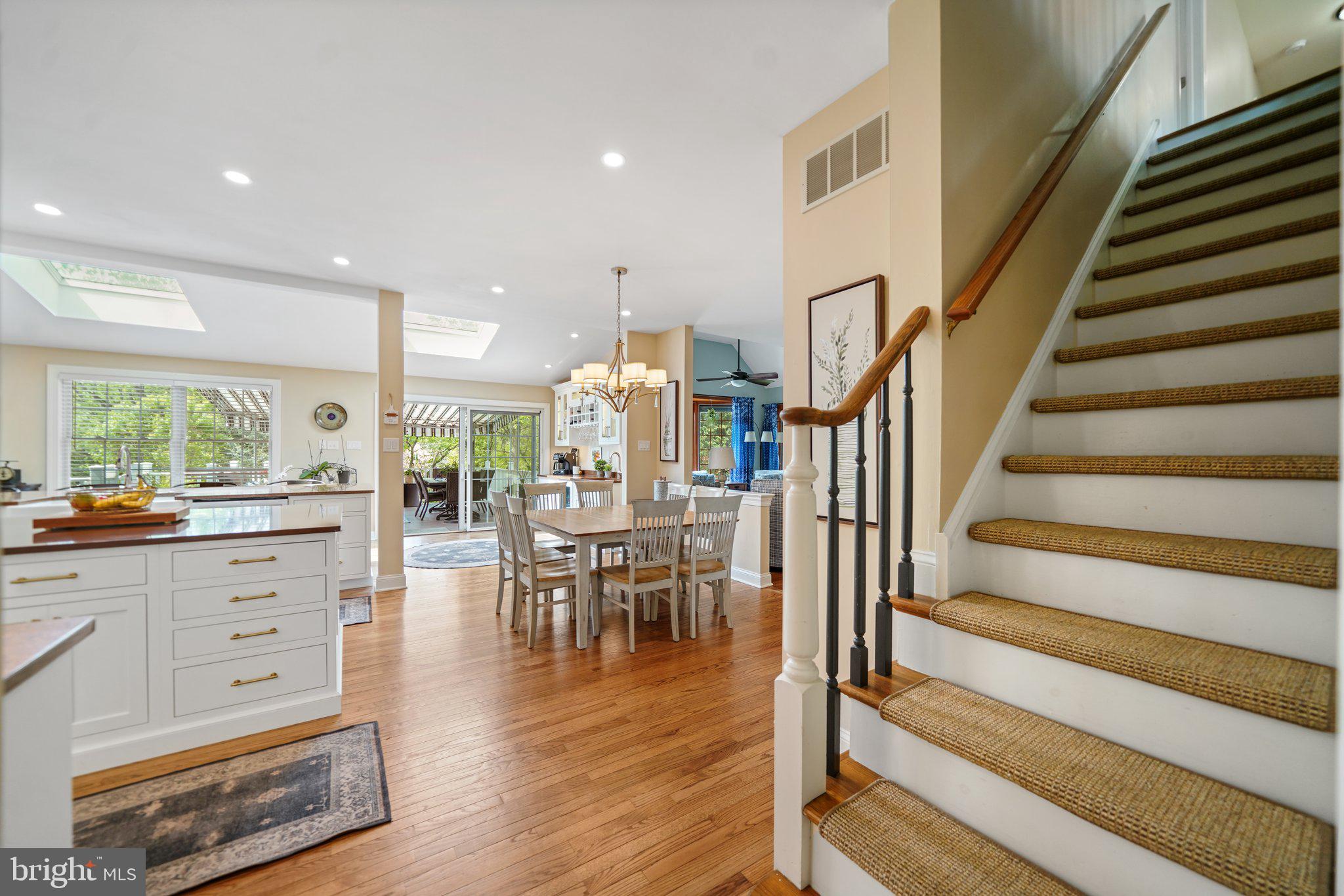 14 Clover Mill Lane Malvern, PA 19355 - Photo 20 of 93 Back Staircase to kitchen