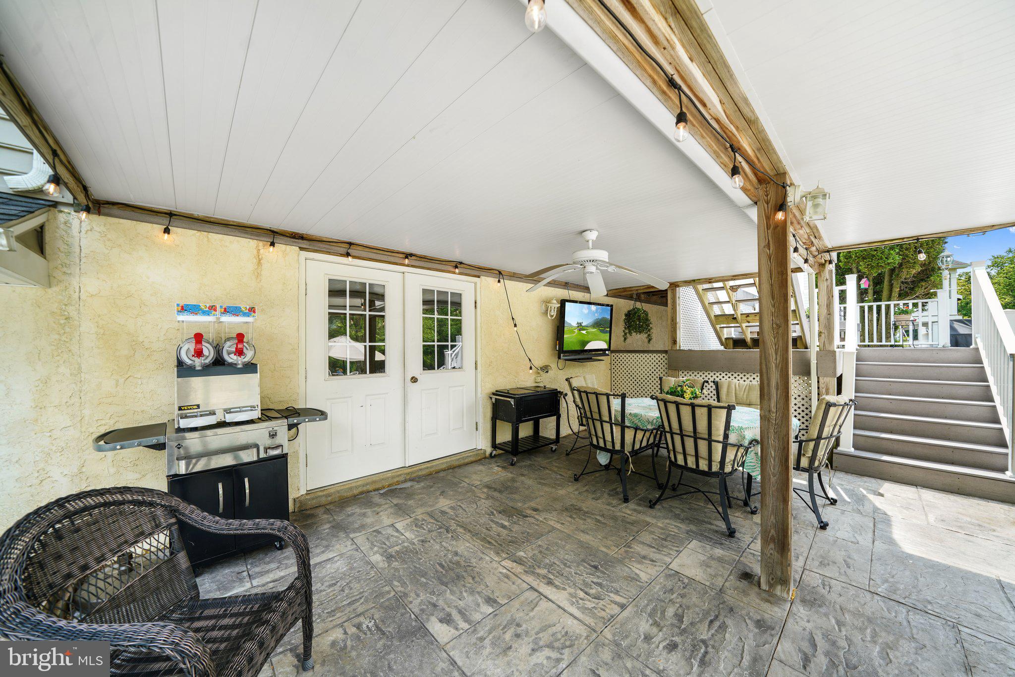 14 Clover Mill Lane Malvern, PA 19355 - Photo 61 of 93 Covered Patio w/ Extra Storage area