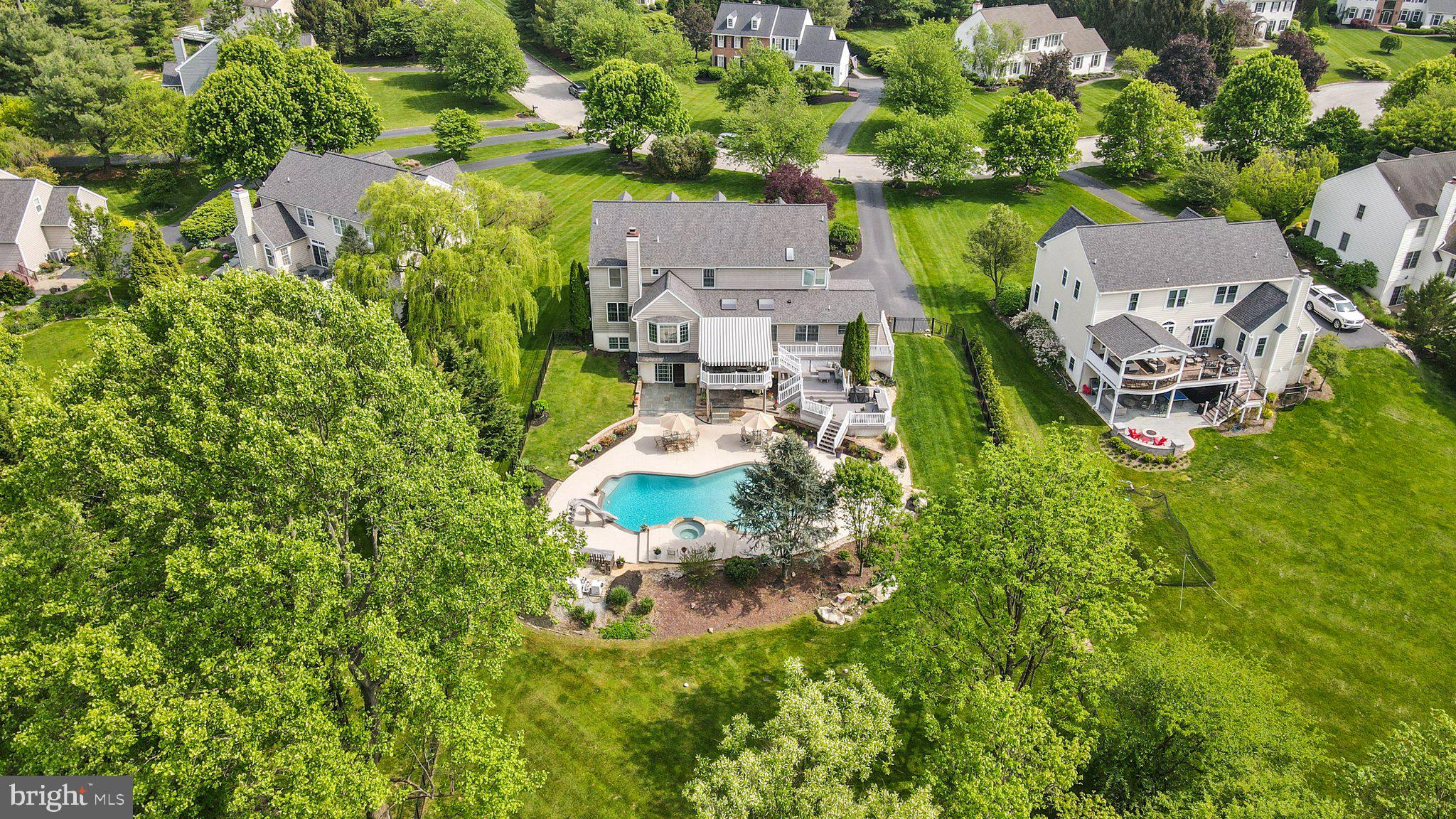 14 Clover Mill Lane Malvern, PA 19355 - Photo 72 of 93 Bird's Eye View