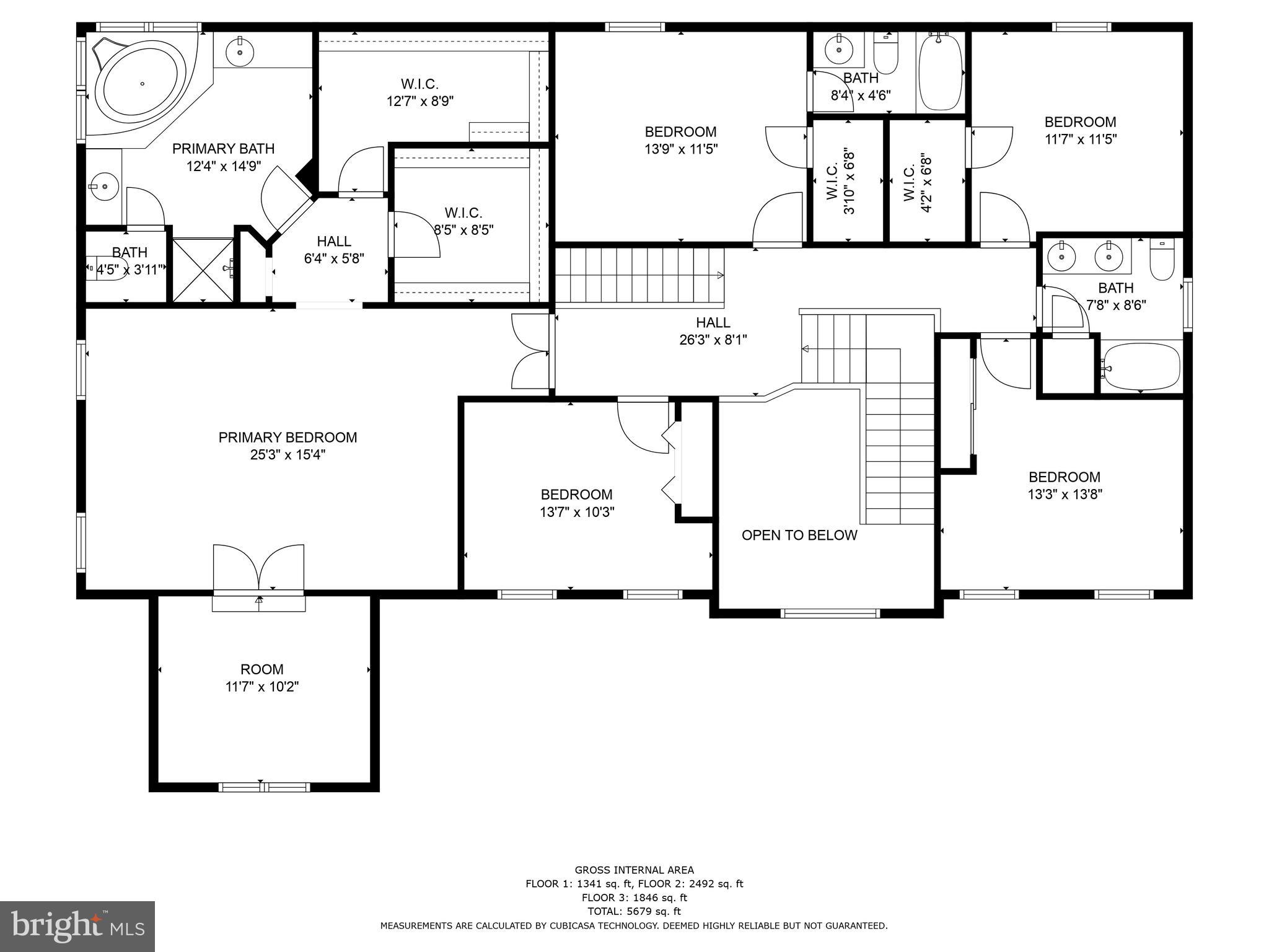 14 Clover Mill Lane Malvern, PA 19355 - Photo 91 of 93 2nd Floor Layout