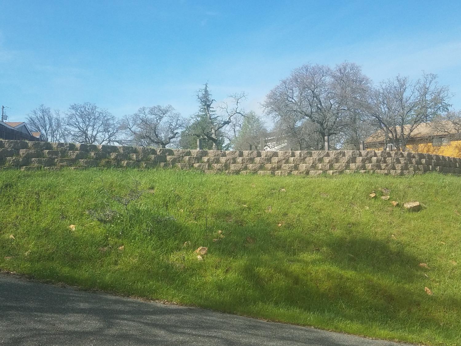 3980 Arrowhead Street Copperopolis, CA 95228 - Photo 3 of 19 retaining wall installed when house & deck were there