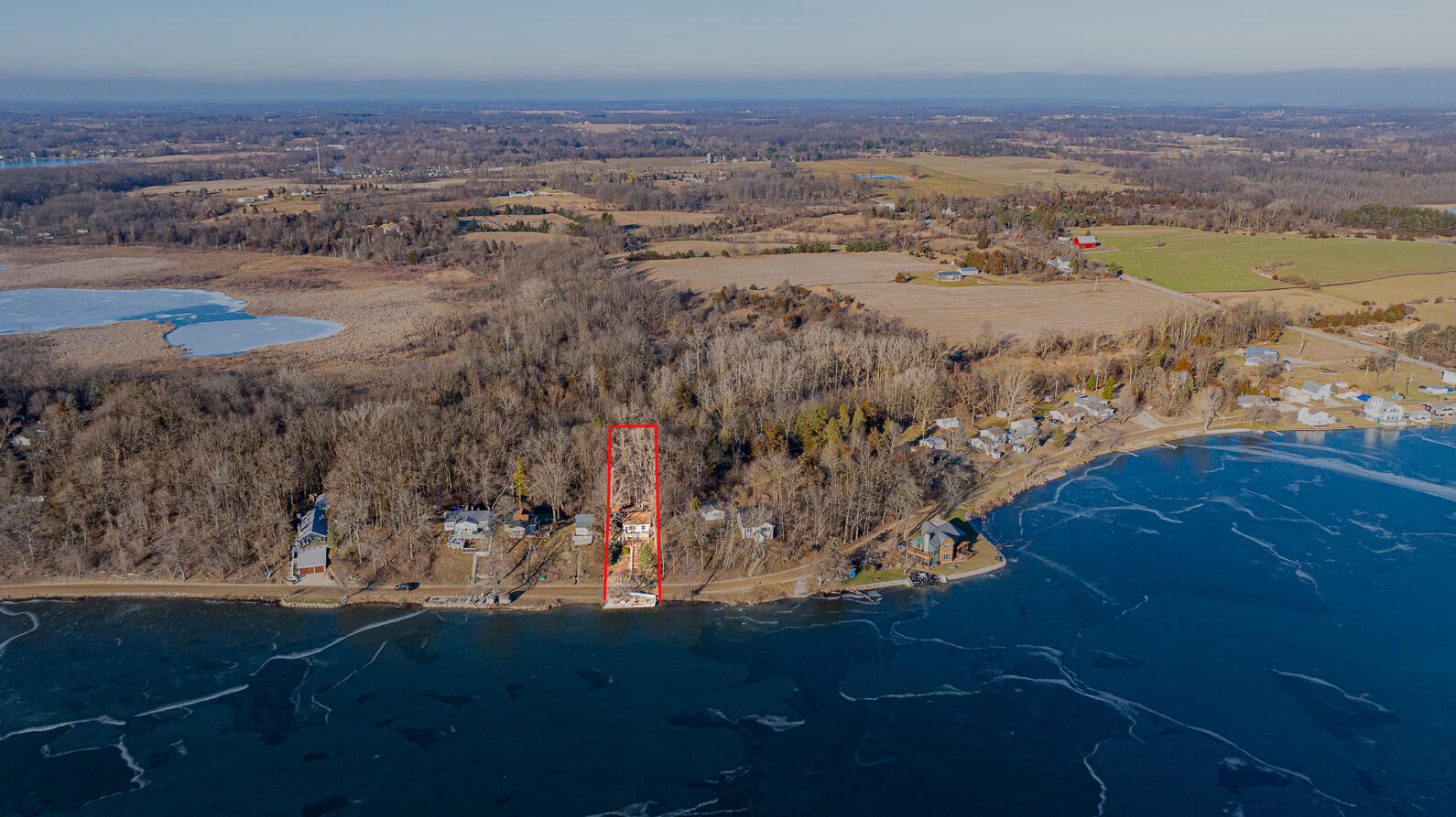 501 Knapp Road Brooklyn, MI 49230 - Photo 44 of 51 501 Knapp Brooklyn MI (Aerial Photo)-LIN