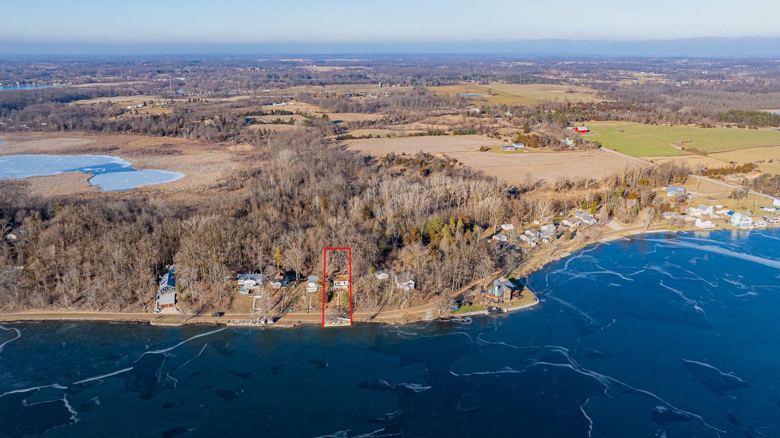 501 Knapp Road Brooklyn, MI 49230 - Photo 45 of 51 501 Knapp Brooklyn MI (Aerial Photo)-LIN