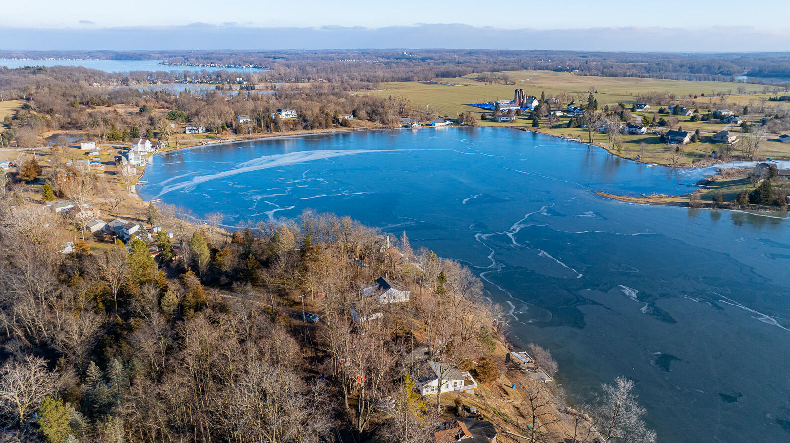 501 Knapp Road Brooklyn, MI 49230 - Photo 50 of 51 501 Knapp Brooklyn MI (Aerial Photo)-11