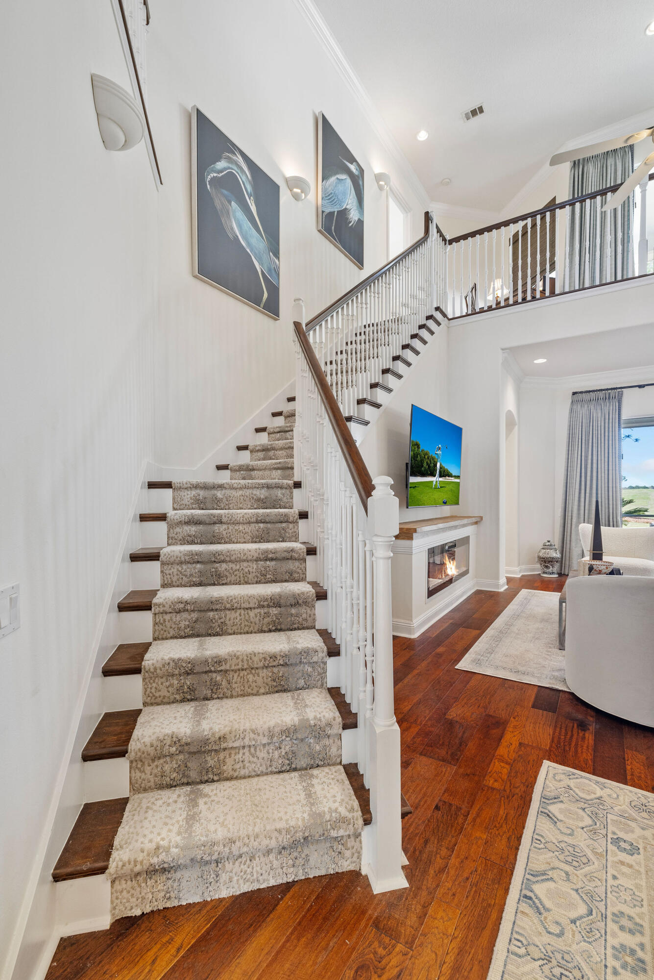 4583 Sailmaker Lane Destin, FL 32541 - Photo 35 of 78 Impressive Carpeted Staircase