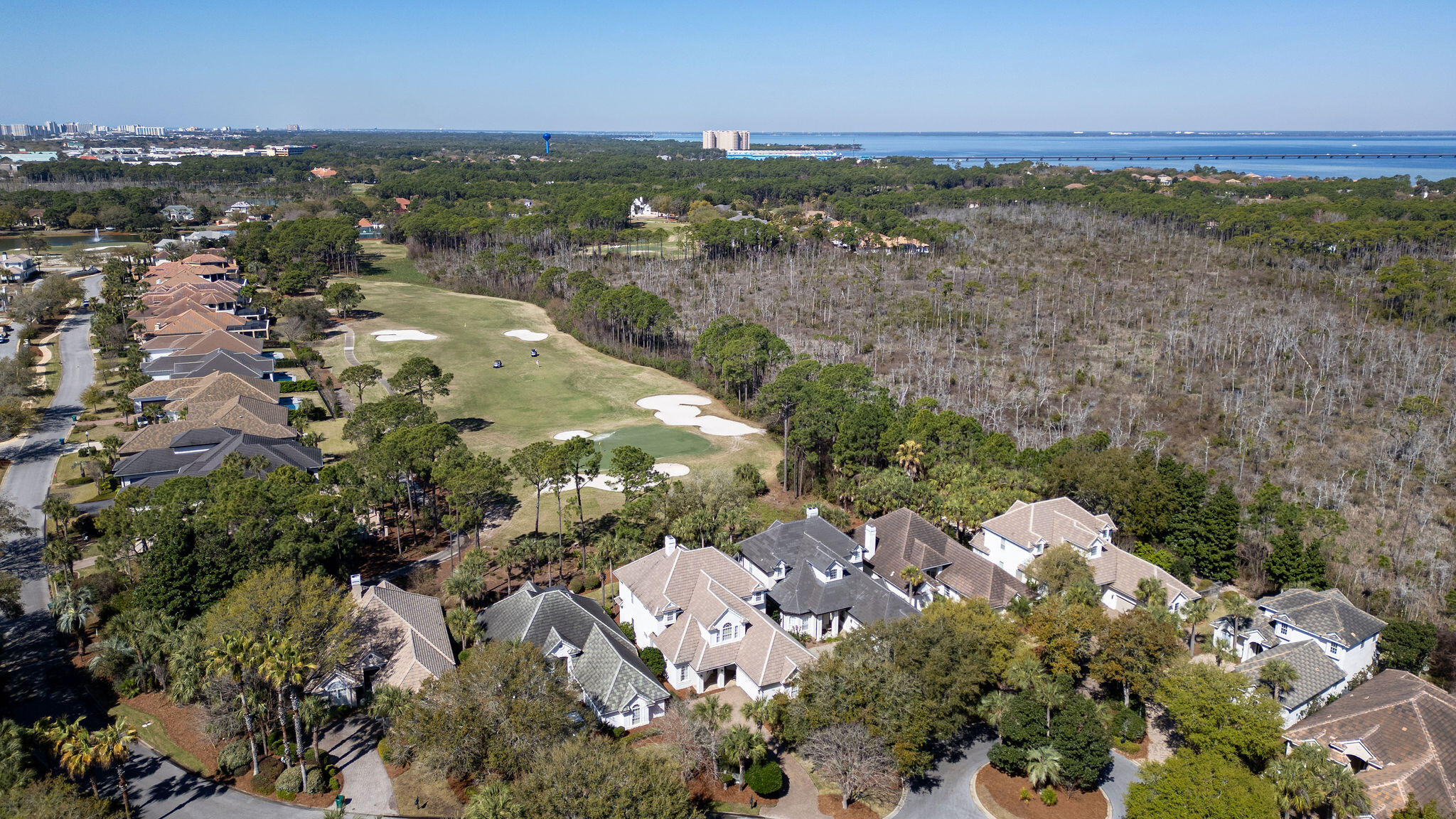 4583 Sailmaker Lane Destin, FL 32541 - Photo 65 of 78 Your Home, the 4th Hole and the Preserve