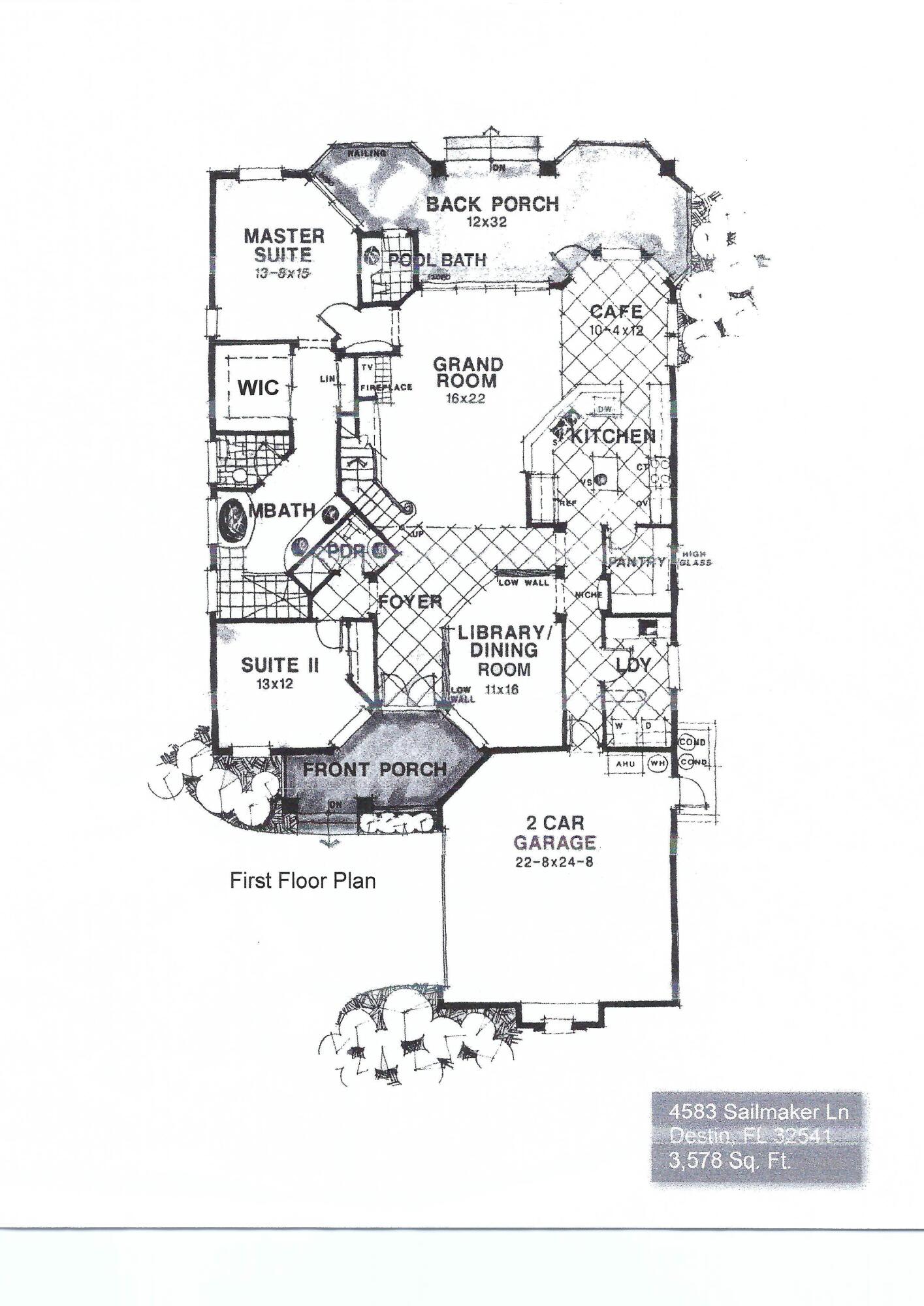 4583 Sailmaker Lane Destin, FL 32541 - Photo 7 of 78 4583sailmaker_floor1