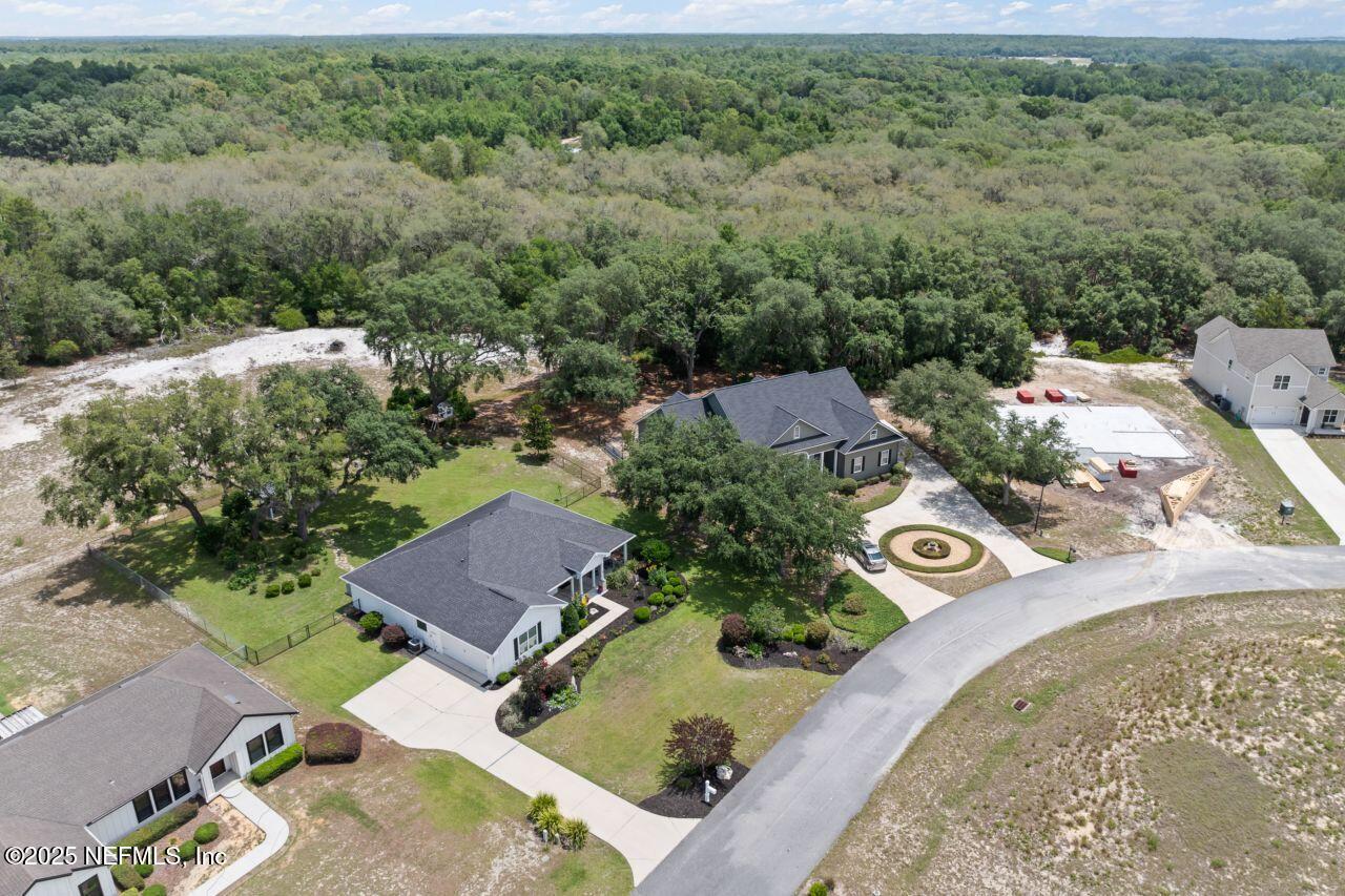 6228 Blue Marlin Drive Keystone Heights, FL 32656 - Photo 45 of 45 an aerial view of a house with yard