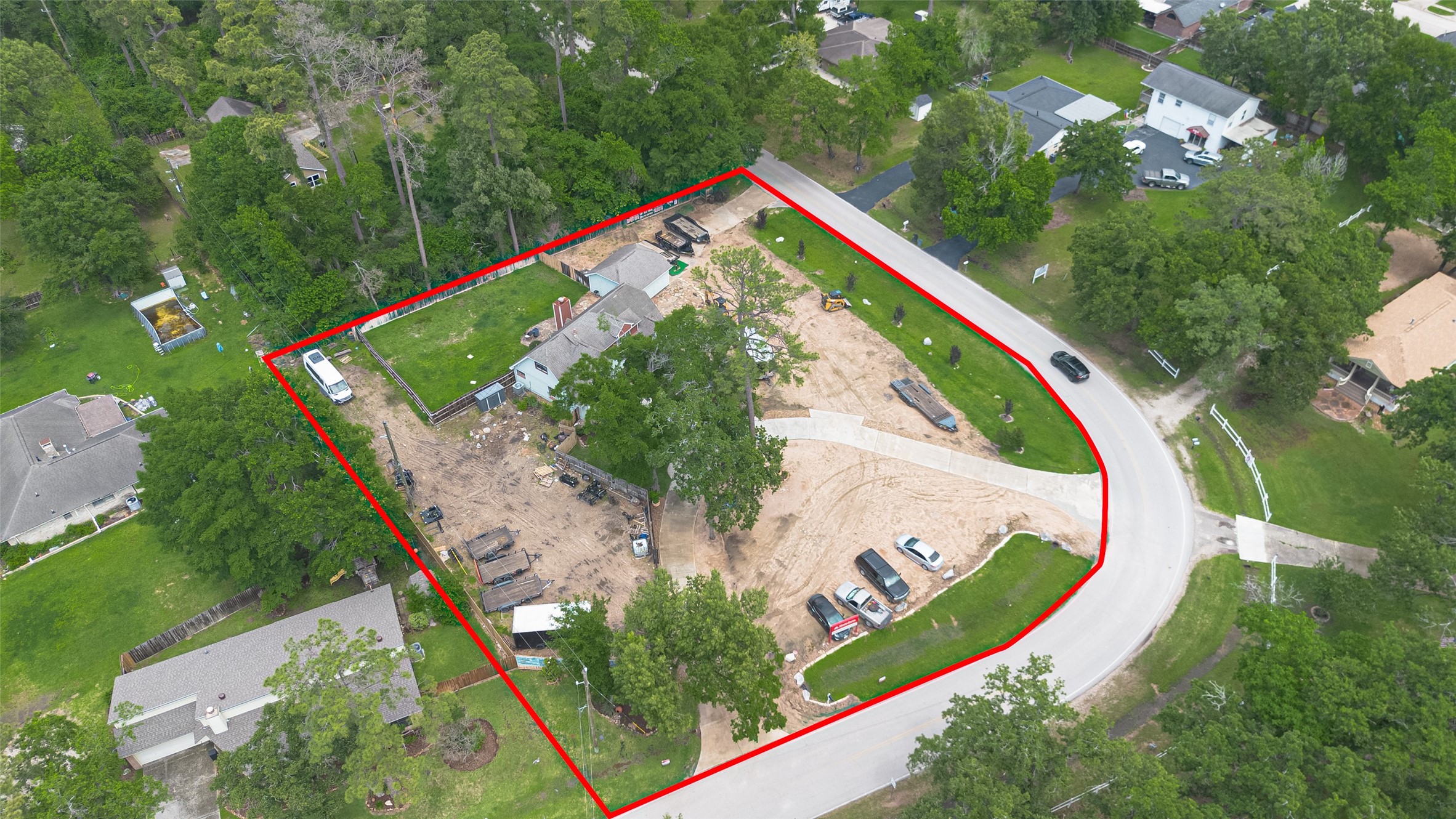30207 East Geneva Drive Spring, TX 77386 - Photo 3 of 40 almost an acre