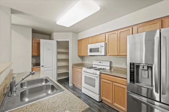 wooden floor in an empty room