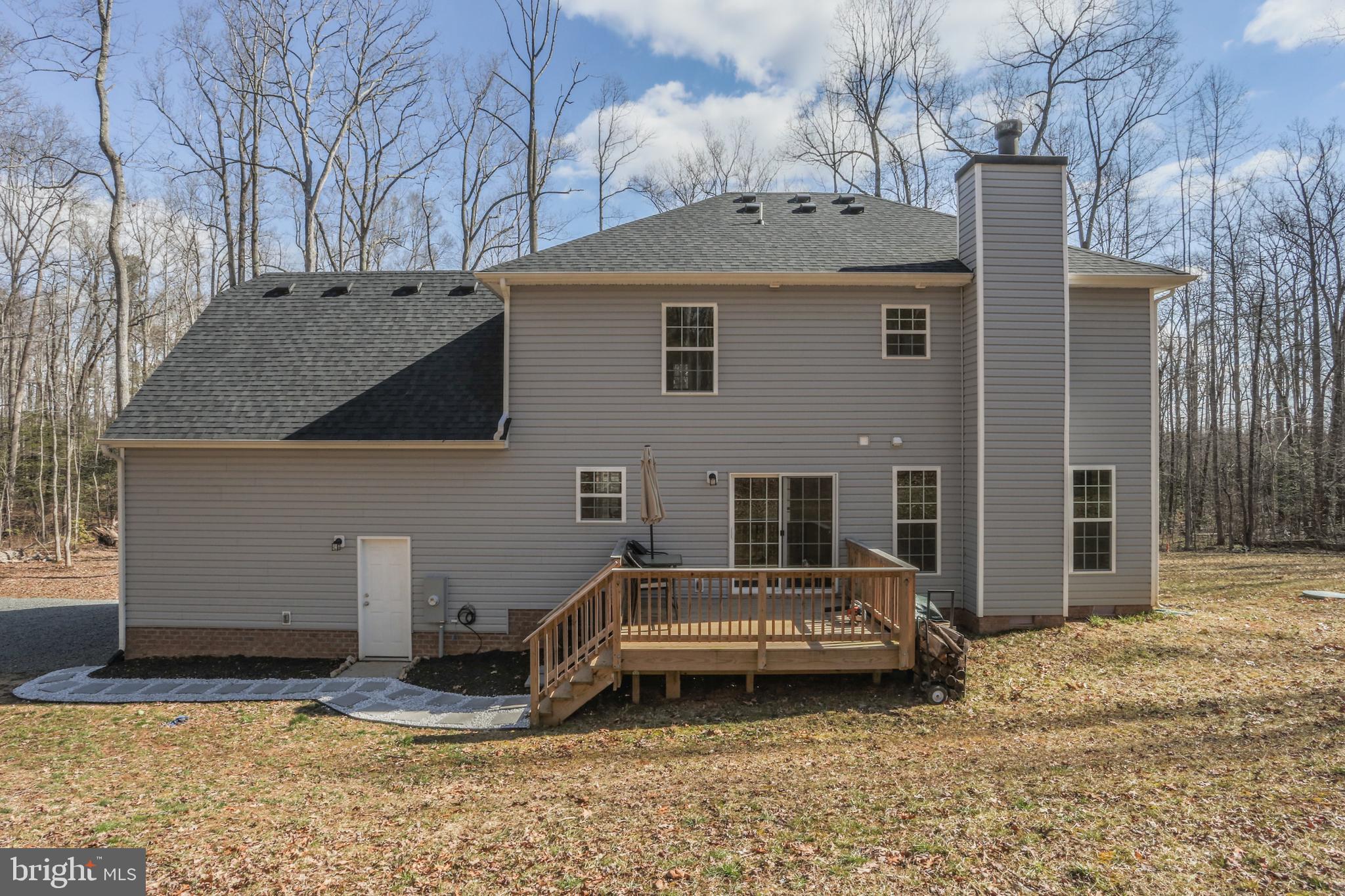 12450 Elk Run Church Road Midland, VA 22728 - Photo 38 of 41 Large rear deck