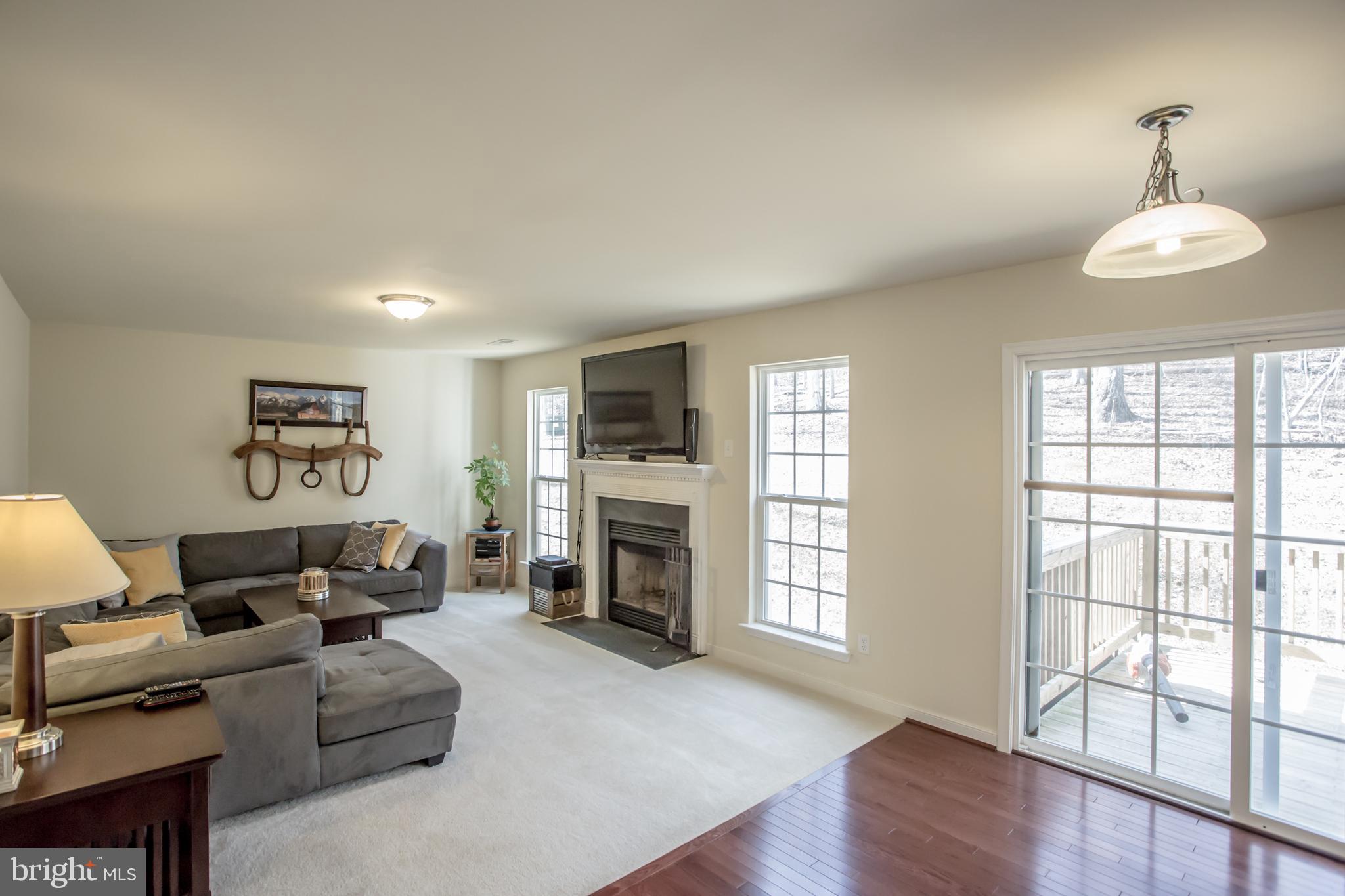 12450 Elk Run Church Road Midland, VA 22728 - Photo 9 of 41 Bright, Open Family Room with Fireplace