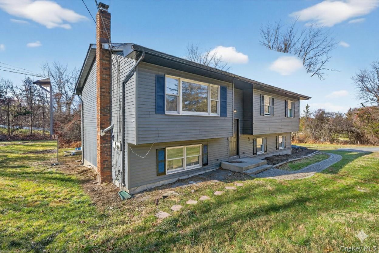 7 Edenville Road Warwick, NY 10990 - Photo 2 of 38 View of front of property featuring a front yard and a chimney
