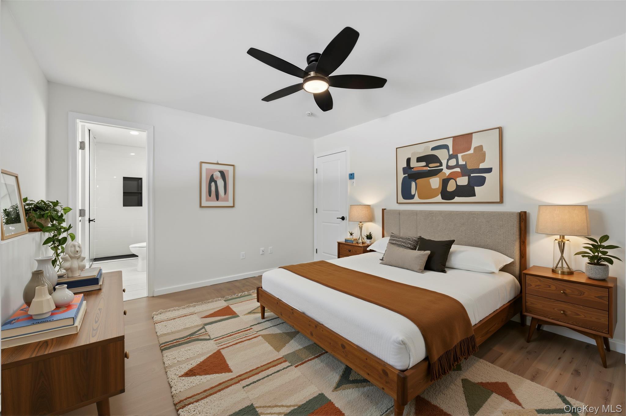 7 Edenville Road Warwick, NY 10990 - Photo 33 of 43 a bedroom with a bed and wooden floor