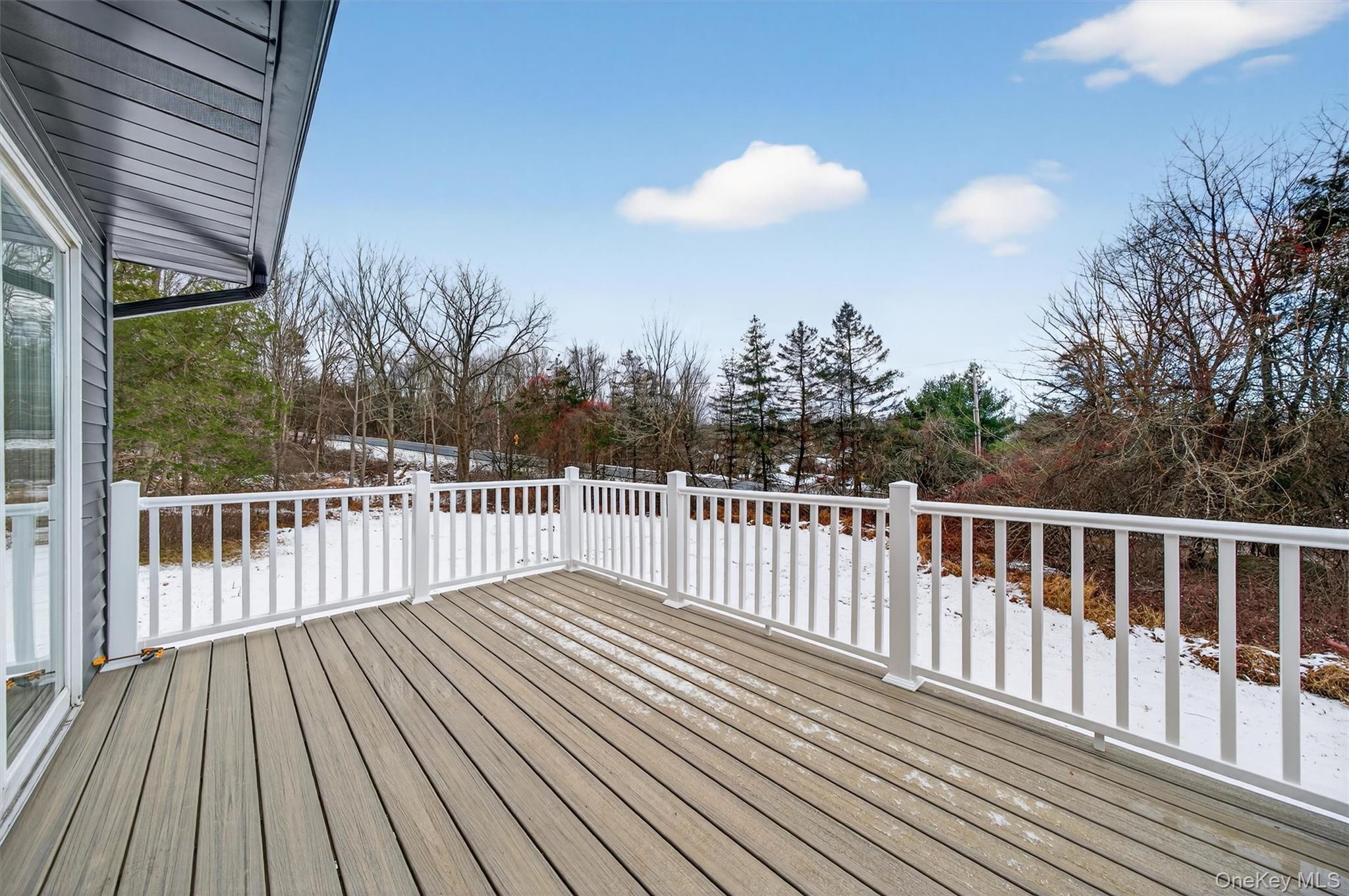 7 Edenville Road Warwick, NY 10990 - Photo 36 of 38 Wooden terrace with view of wooded area