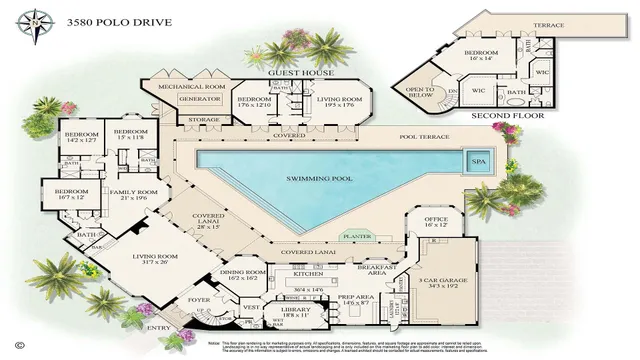 $14,900,000 | 3580 Polo Drive, Gulf Stream, FL 33483