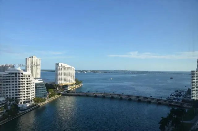 a view of city and ocean