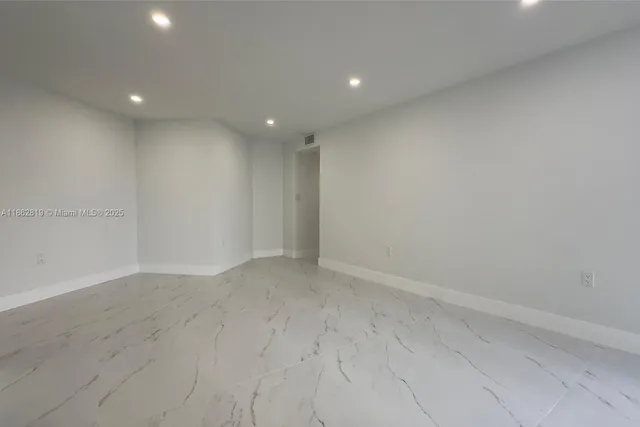 a view of empty room