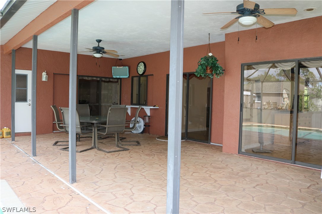 18432 Olive Road Fort Myers, FL 33967 - Photo 16 of 18 a view of an outdoor space with porch