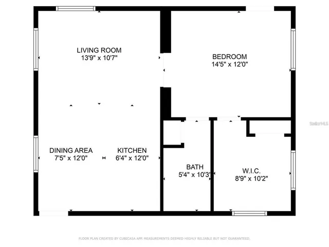 a picture of a floor plan
