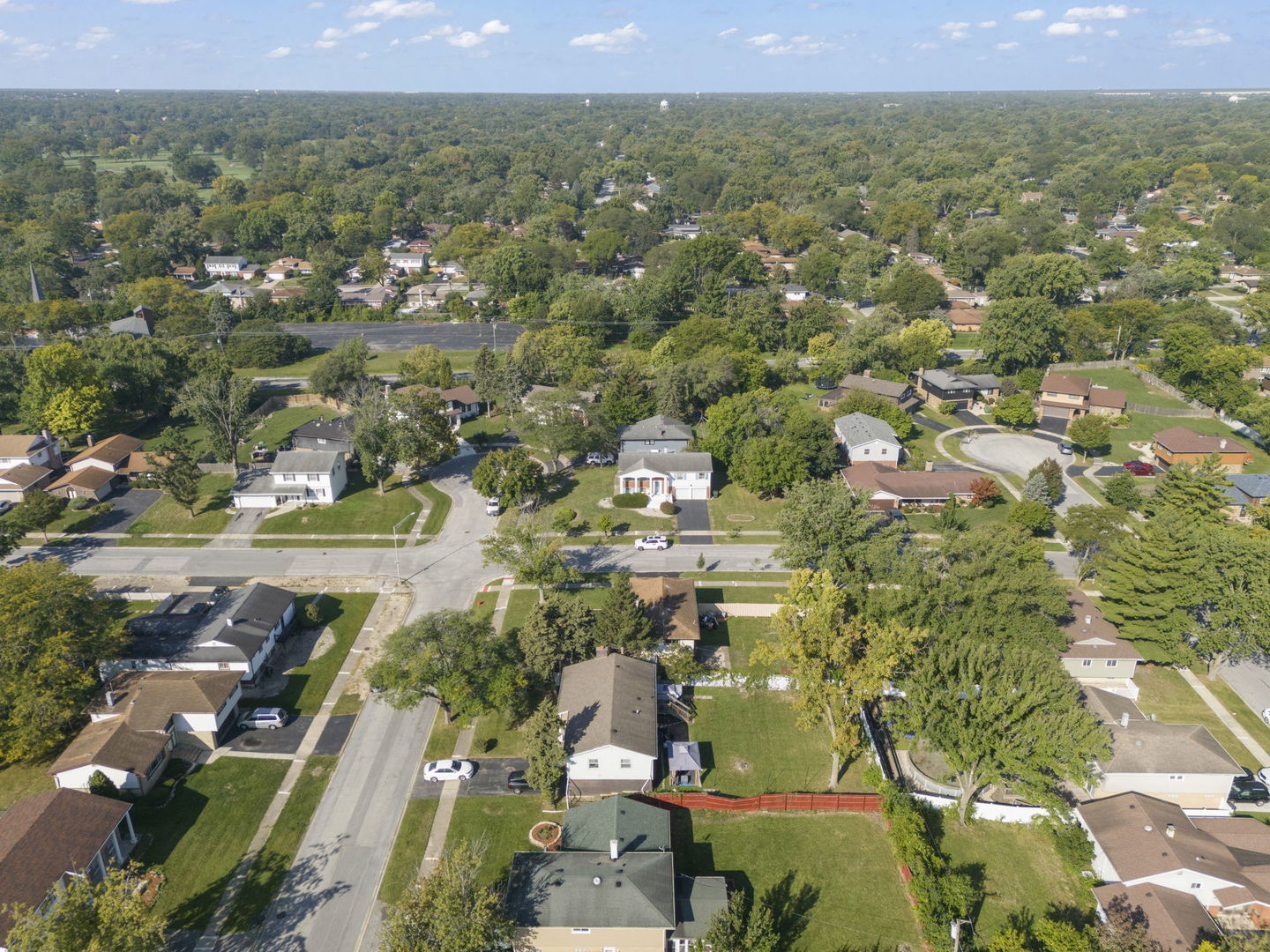 18749 Loomis Avenue Homewood, IL 60430 - Photo 35 of 41 an aerial view of residential houses with outdoor space and trees