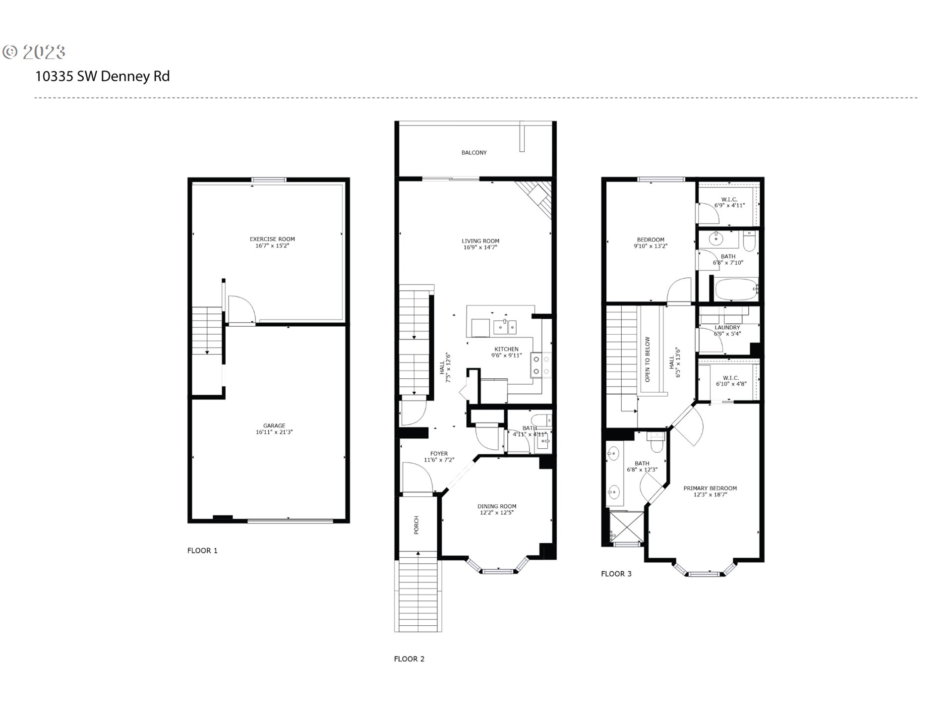 10335 Southwest Denney Road Beaverton, OR 97008 - Photo 30 of 31 a picture of a floor plan