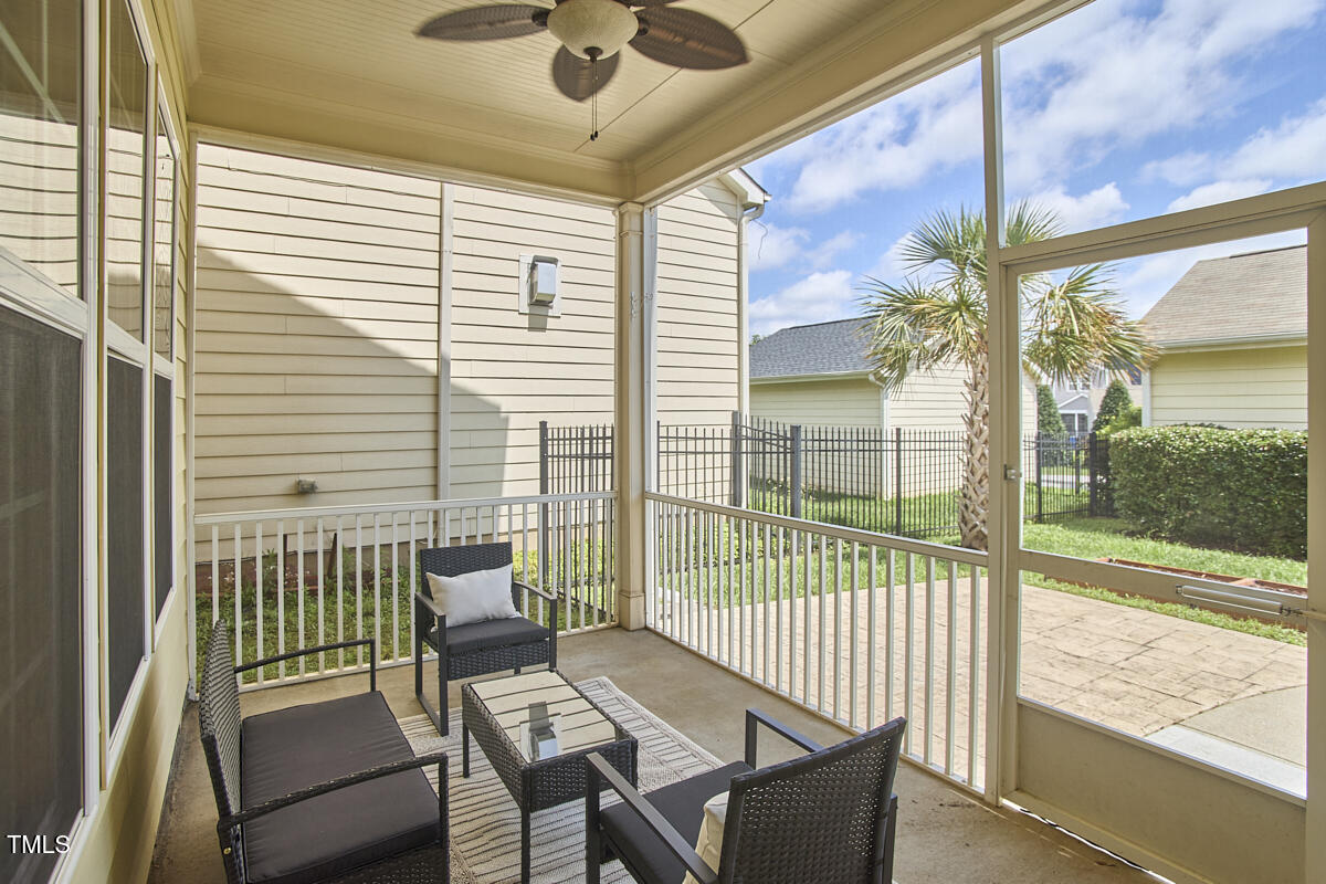 808 Historian Street Raleigh, NC 27603 - Photo 45 of 51 a view of a porch with furniture
