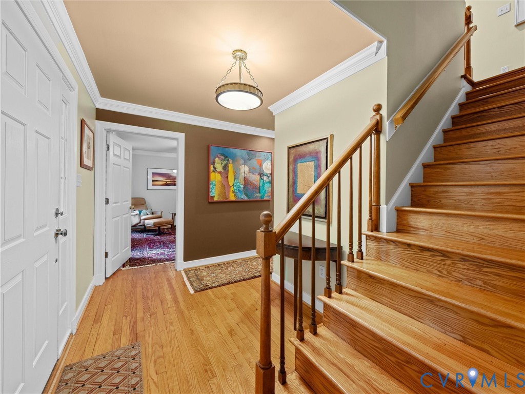4428 Shirley Road Richmond, VA 23225 - Photo 10 of 70 Custom paint colors throughout. View to the home o