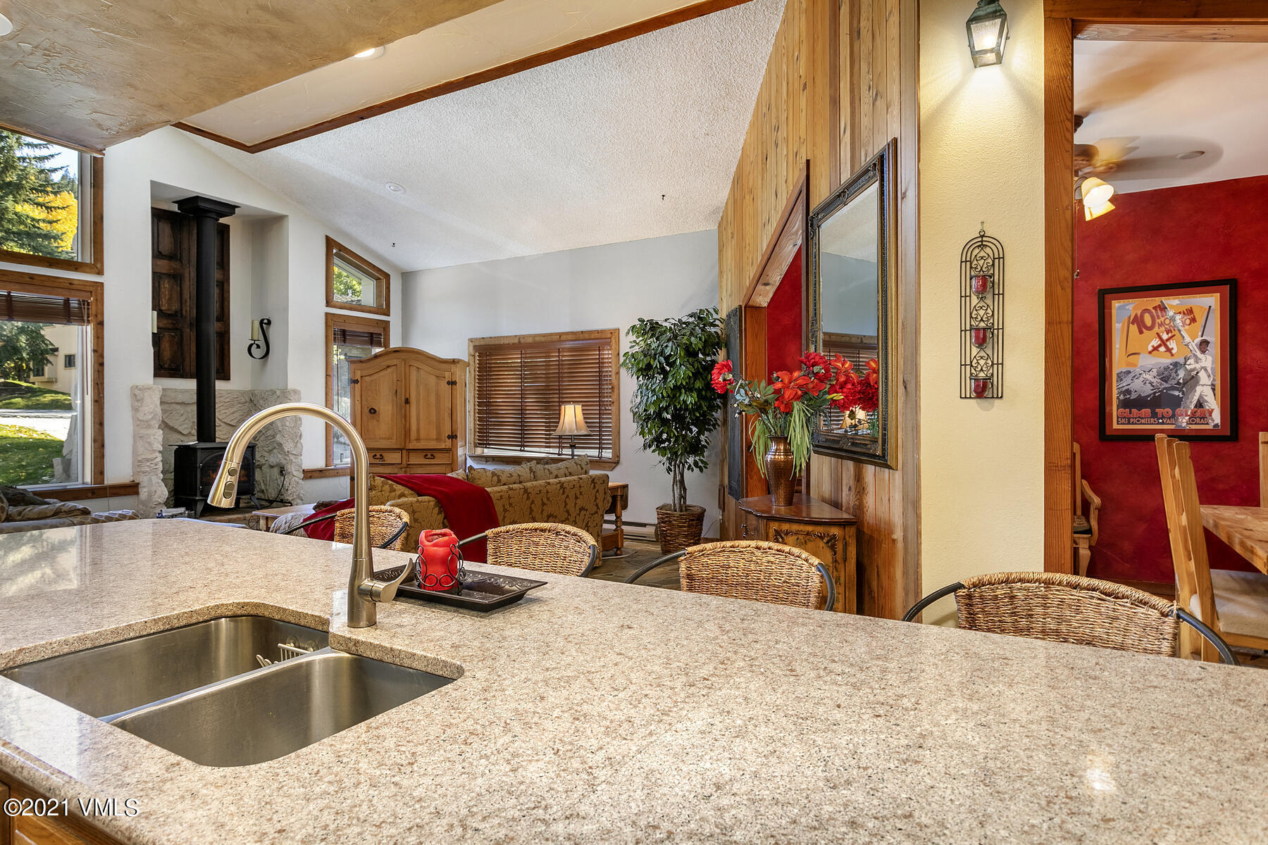 31 Beaver Road, Unit B Avon, CO 81620 - Photo 8 of 34 a kitchen with a sink and a faucet