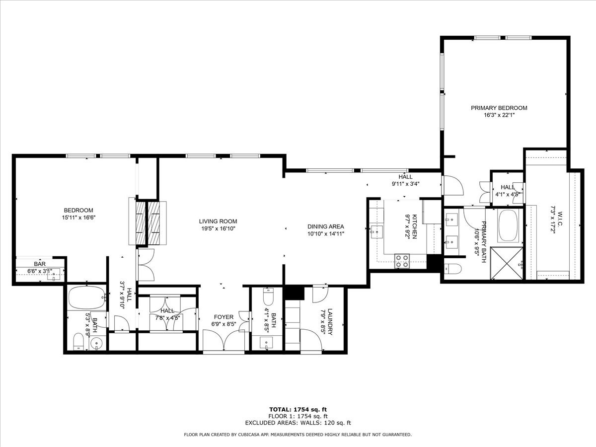 159 East Walton Place, Unit 8C Chicago, IL 60611 - Photo 28 of 28 a picture of floor plan